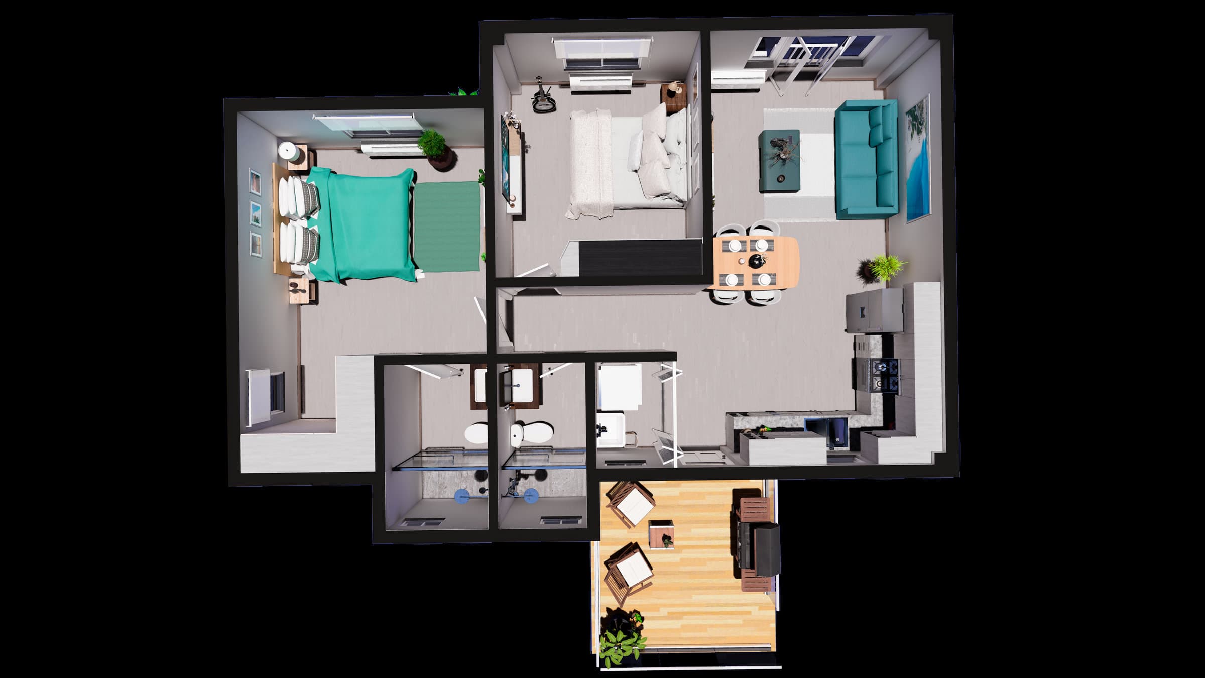 San Juan floor plan